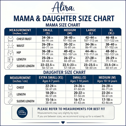 Terracotta Tales – Mother & Daughter Matching Luxury Set